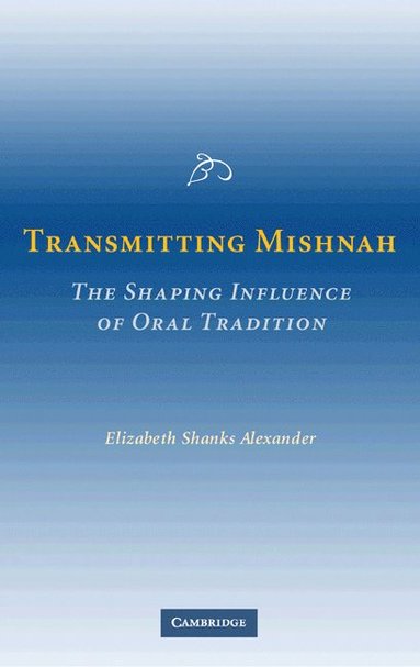 bokomslag Transmitting Mishnah