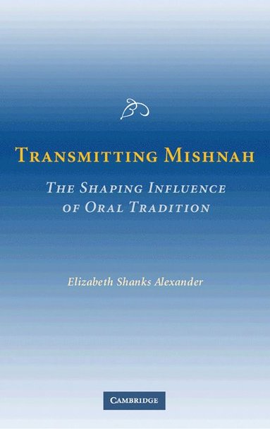 bokomslag Transmitting Mishnah