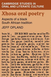 bokomslag Xhosa Oral Poetry