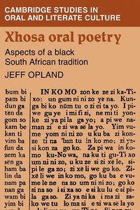 bokomslag Xhosa Oral Poetry