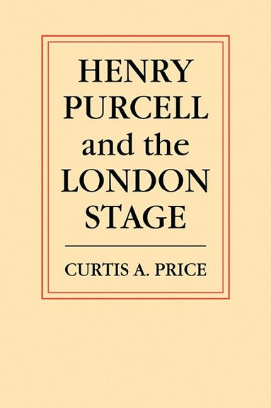 bokomslag Henry Purcell and the London Stage
