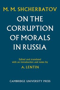 bokomslag On the Corruption of Morals in Russia