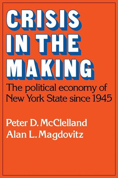 Peter D. McClelland, Alan L. Magdovitz - Crisis in the Making, Häftad