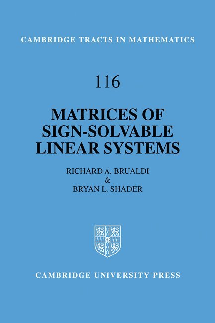 Matrices of Sign-Solvable Linear Systems 1
