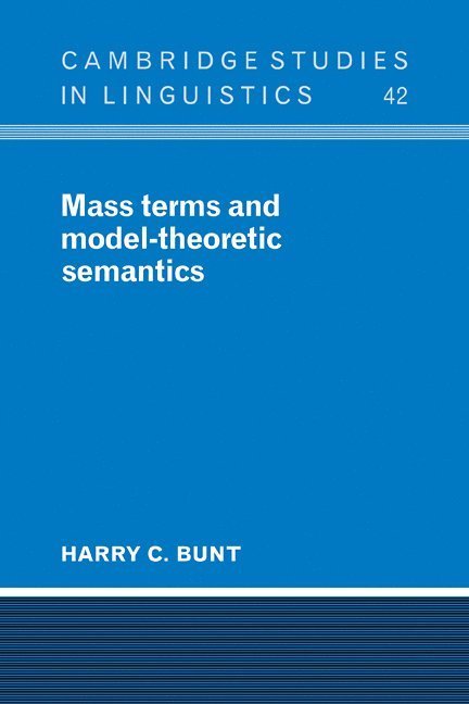 Mass Terms and Model-Theoretic Semantics 1