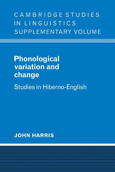 bokomslag Phonological Variation and Change