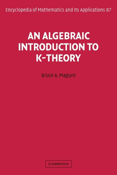Bruce A. Magurn - An Algebraic Introduction to K-Theory, Häftad