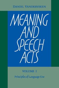 bokomslag Meaning and Speech Acts 2 Volume Paperback Set