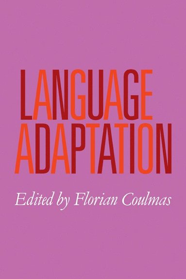 bokomslag Language Adaptation
