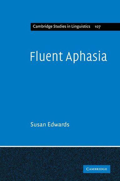 Susan Edwards - Fluent Aphasia, Häftad
