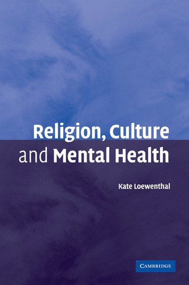 bokomslag Religion, Culture and Mental Health