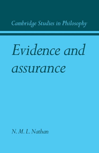 Evidence and Assurance 1