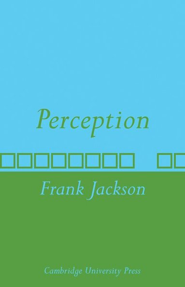 Frank Jackson - Perception, Häftad