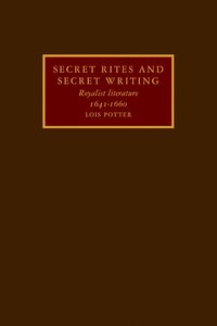 bokomslag Secret Rites and Secret Writing