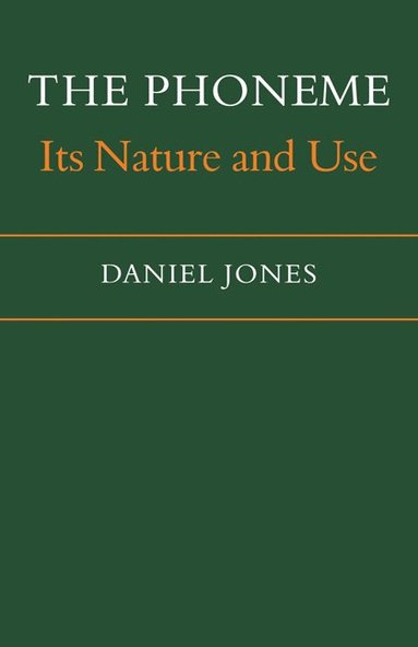 Daniel Jones - The Phoneme, Häftad