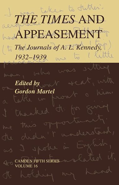 Gordon Martel - The Times and Appeasement, Häftad