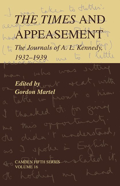 The Times and Appeasement 1