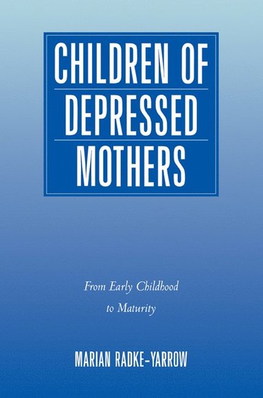 bokomslag Children of Depressed Mothers