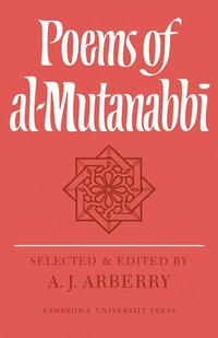 bokomslag Poems of Al-Mutanabb