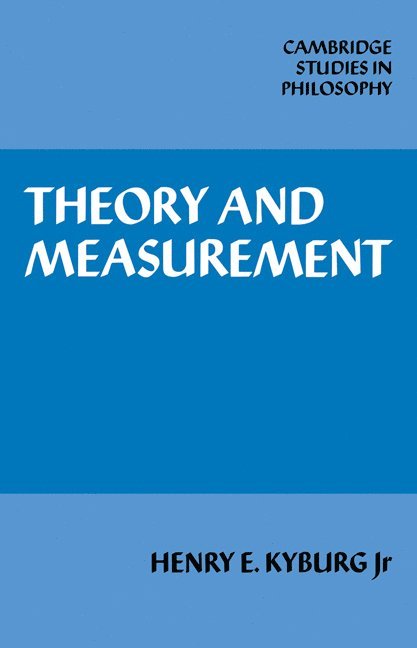 Theory and Measurement 1