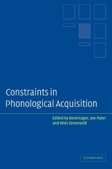 bokomslag Constraints in Phonological Acquisition