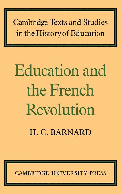 Education and the French Revolution 1