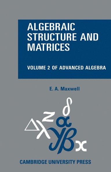 bokomslag Algebraic Structure and Matrices Book 2