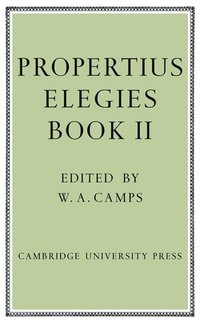 bokomslag Propertius: Elegies