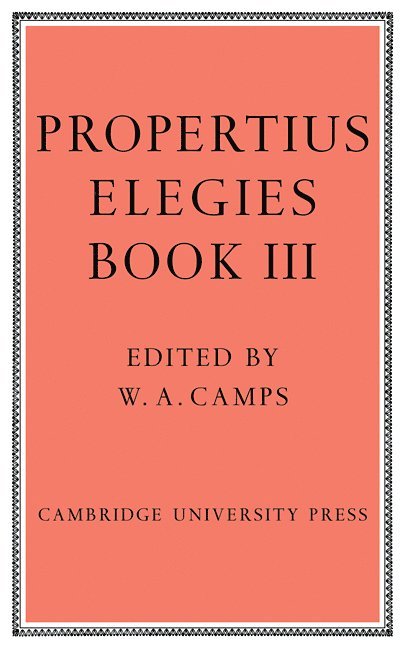 Elegies Bk 3 Camps 1