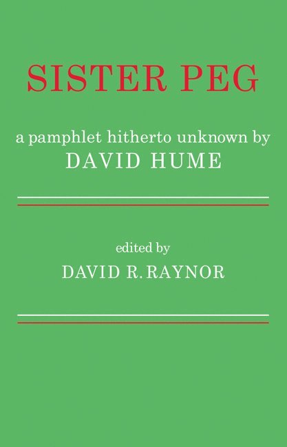 David R. Raynor, David R. Raynor - Sister Peg, Häftad