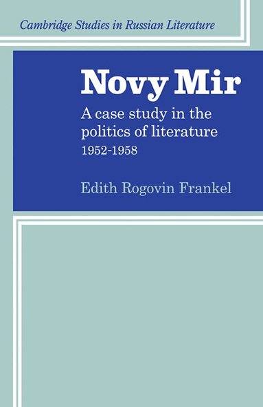 Edith Rogovin Frankel - Novy Mir, Häftad