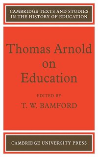 bokomslag Thomas Arnold on Education