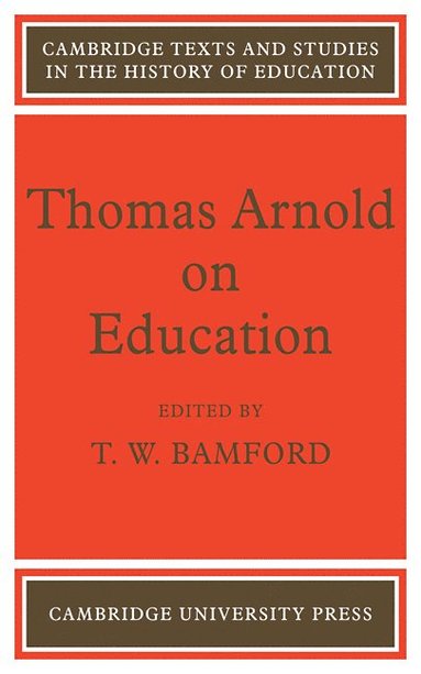 bokomslag Thomas Arnold on Education