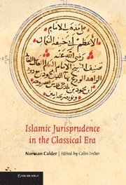 Norman Calder, Colin Imber, Colin (University of Manchester) Imber, Robert Gleave - Islamic Jurisprudence in the Classical Era, Inbunden