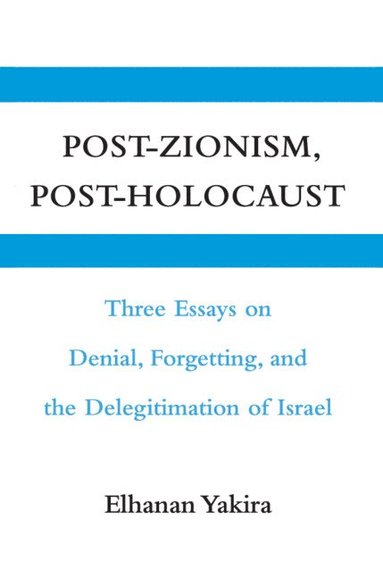 bokomslag Post-Zionism, Post-Holocaust