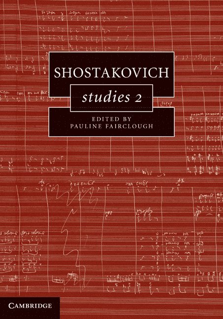 Pauline Fairclough, Pauline (University of Bristol) Fairclough - Shostakovich Studies 2, Inbunden