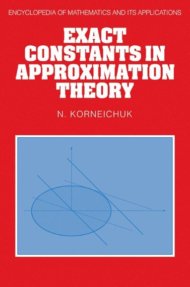 bokomslag Exact Constants in Approximation Theory