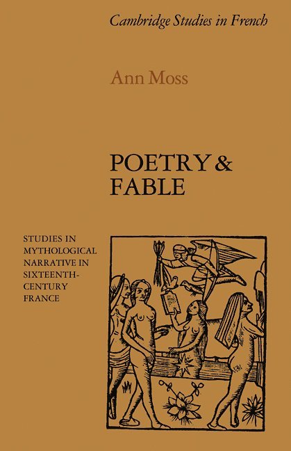 Ann Moss - Poetry and Fable, Häftad