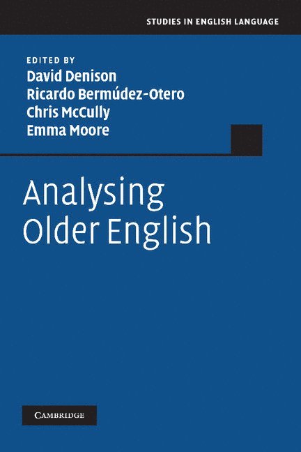 Analysing Older English 1