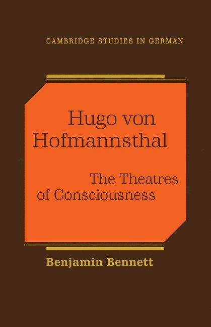 Hugo von Hofmannsthal 1