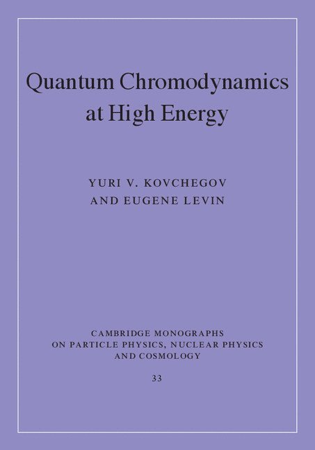 Quantum Chromodynamics at High Energy 1