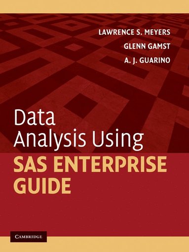 bokomslag Data Analysis Using SAS Enterprise Guide