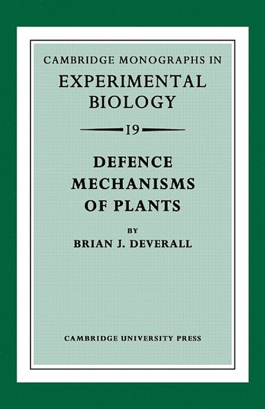 bokomslag Defence Mechanisms of Plants