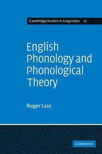 bokomslag English Phonology and Phonological Theory