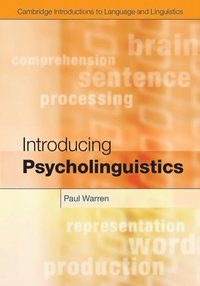 bokomslag Introducing Psycholinguistics