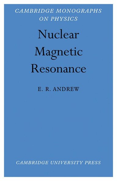 bokomslag Nuclear Magnetic Resonance