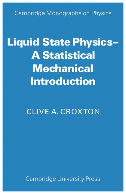 Liquid State Physics 1