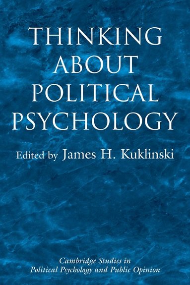 bokomslag Thinking about Political Psychology