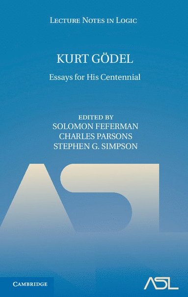 bokomslag Kurt Gödel