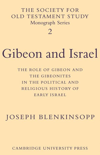 Gibeon and Israel 1